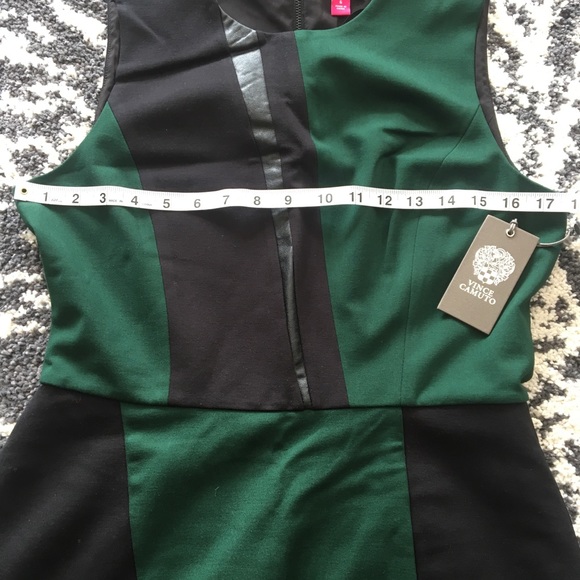 NWT Vince Camuto SZ 6 Green/Black Dress 67% Off! - Picture 8 of 8